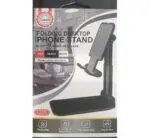 Desktop Mobile Phone Stand – Adjustable & Foldable Holder