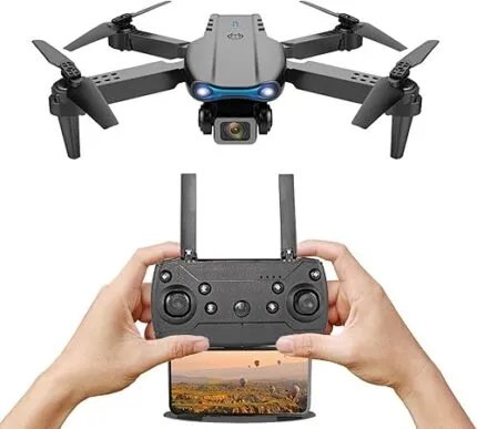 E99 Pro Drone with 4K HD Dual Camera | Foldable WIFI FPV Quadcopter|
