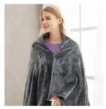 Electric Heated Plush Blanket | Soft | Warm | Adjustable Heating Throw
