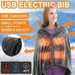 Electric Heated Plush Blanket | Soft | Warm | Adjustable Heating Throw