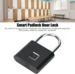 Fingerprint Padlock – Smart Biometric Keyless Lock for Gym, Travel & Home Security