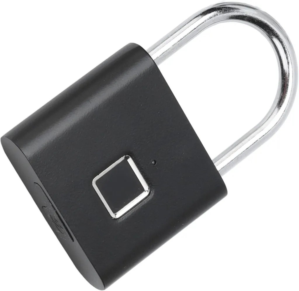 Fingerprint Padlock 4 Fingerprint Padlock – Smart Biometric Keyless Lock for Gym, Travel & Home Security