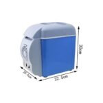Portable Mini Car Refrigerator – 7.5L 12V Electric Cooler & Warmer for Travel, Camping & Road Trips