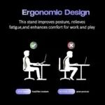 Premium Laptop Holder Stand | Adjustable | Ergonomic | Sturdy