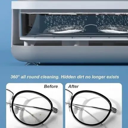 Ultrasonic Cleaner for Glasses – Sparkling Lenses Every Time