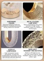 USB Charging Touch Lamp – Dimmable LED Table Lamp with Adjustable Brightness